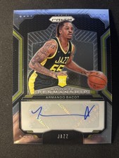 Armando Bacot Rookie 2024-25 Panini Prizm Rookie Penmanship AUTO Silver RC