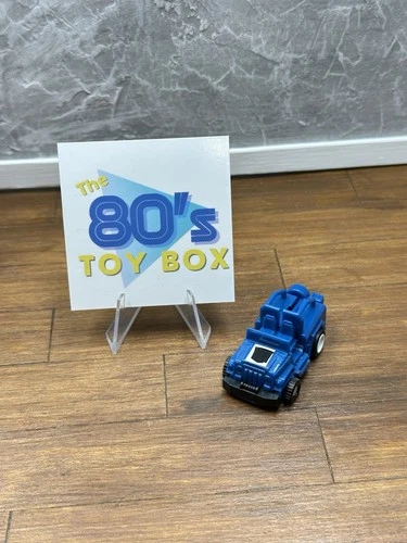 Minispy BLUE Jeep 100% Complete 1985 G1 Transformers Vintage Action Figure