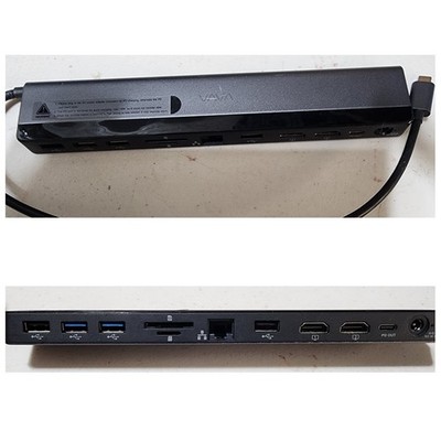 VAVA WA-DK004 USB-C Docking Station Dual HDMI Ethernet USB Hub