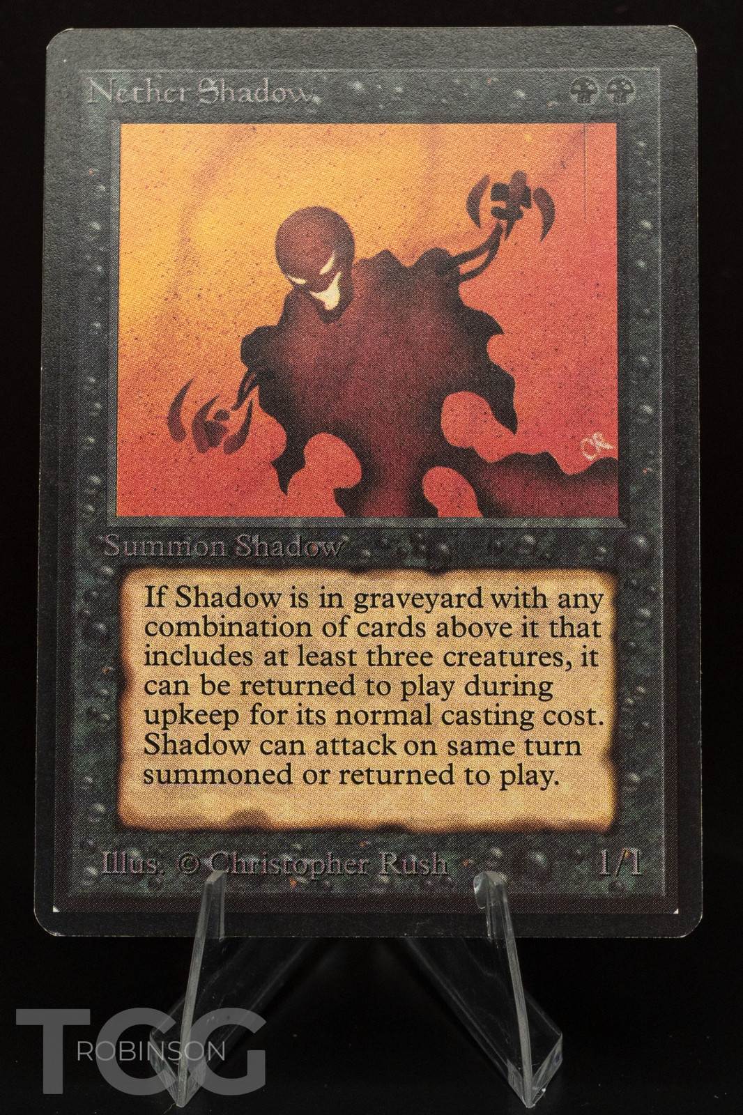 Nether Shadow - 1993 Magic the Gathering - Limited Edition Beta Regular