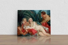 Francois Boucher "Pan And Syrinx" Canvas Print Wall Art Home Decor