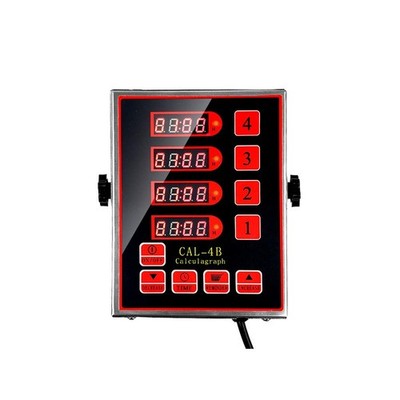 Li Bai 4 Channels Commercial Kitchen Timer Restaurant Timers Multi-Function D...