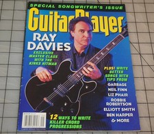 GUITAR PLAYER MAGAZINE-SEPTEMBER 1998-RAY DAVIES on cvr-VINTAGE!