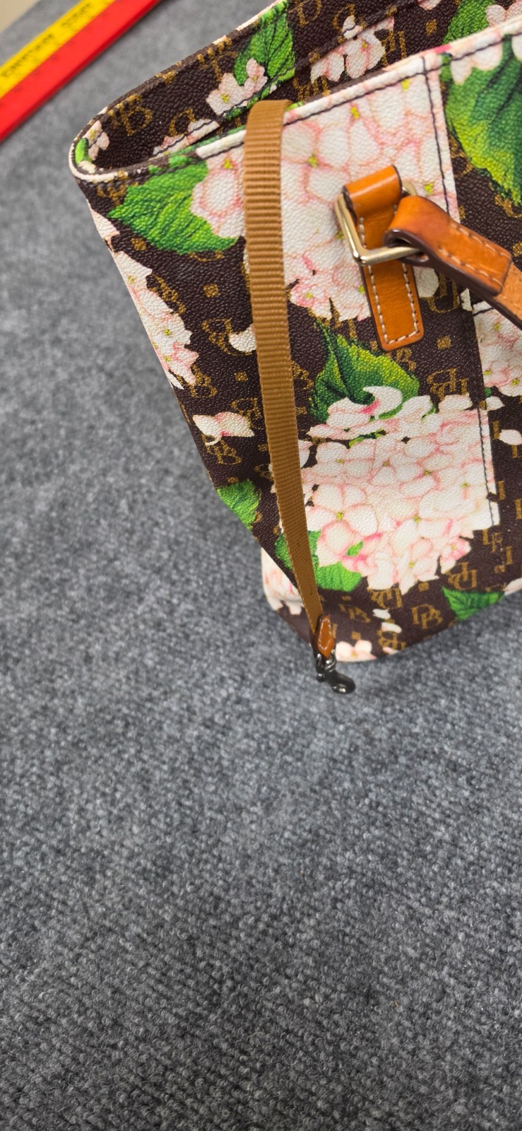 Dooney & Bourke Hydrangeas Monogram Shoulder Bag - image 16