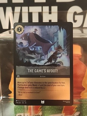 The Game's Afoot! 198/204 Whispers in the Well Cold Foil