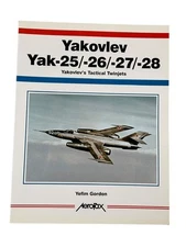 Russian Soviet Yakovlev Yak-25/-26/-27/-28 AeroFax New Softcover Reference Book