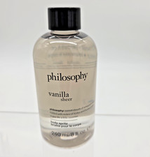 Philosophy Vanilla Sheer Body Spritz 8 oz 240ml Tonka Buttercream NEW SEALED