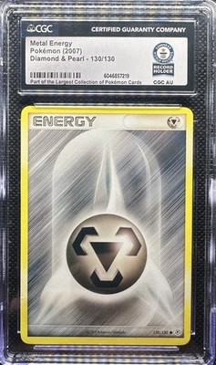 Guinnes World Record 1/1 CGC Metal Energy Pokemon 2007 Diamond & Pearl #130/130 | eBay Guinnes World Record 1/1 CGC Metal Energy Pokemon 2007 Diamond & Pearl #130/130 | eBay