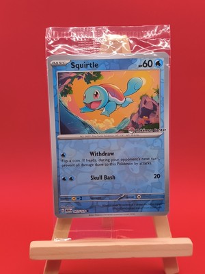 Squirtle 007/165 POKÉMON CENTER Exclusive 151 Holo Promo Pokemon