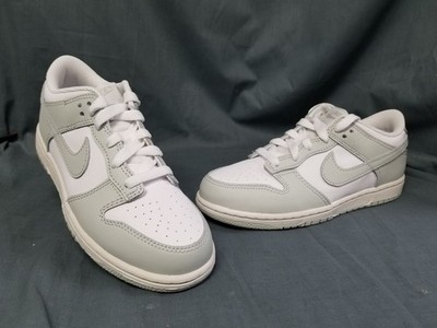 Nike Dunk Low (PSE)  ''White Photon Dust'' Sneakers Leather Size 2Y NEW NO BOX!