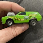 Hot Wheels Blackwall 1977 Poison Pinto Alternate Green Ford Van Hong Kong