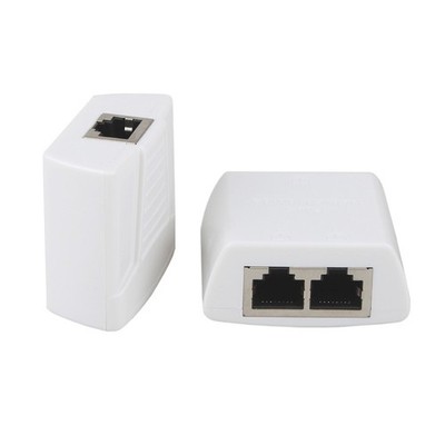 RJ45 auf Dual RJ45 Ethernet Netzwerkkoppler mit Donner- und Blitzschutz