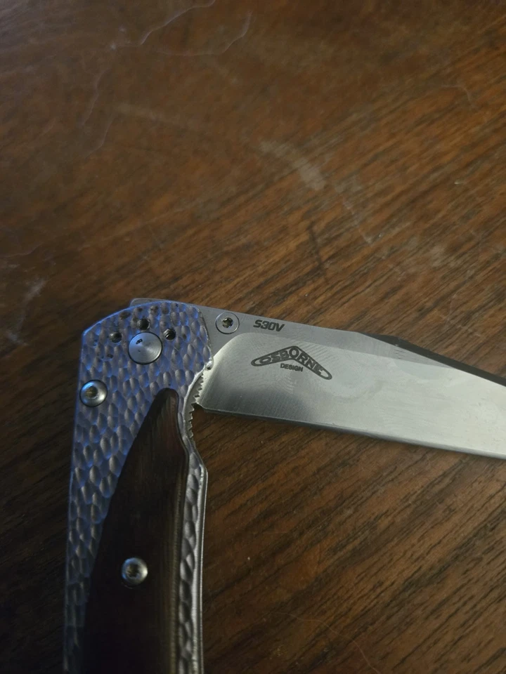 Cuchillo Plegable Benchmade 440 Opportunist Osborne Raro Descatalogado - Usuario Foto 4 de 4