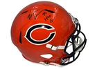 Brian Urlacher Signed Chicago Bears Full Size Alternate Helmet HOF 18 insc Becke