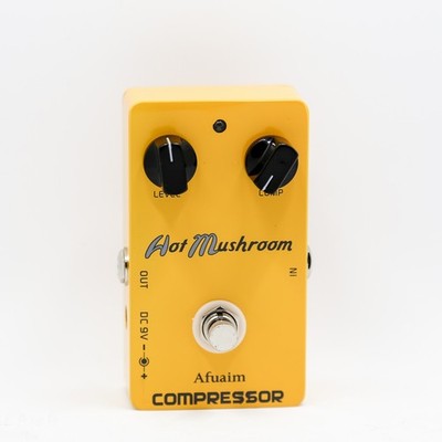 CP-10 Hot Mushroom Compressor Guitar Effect Pedal True Bypass Mini Alloy Pedal
