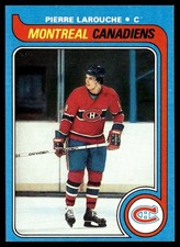 1979-80 Topps Card Hockey Pierre Larouche Montreal Canadiens #233 NM