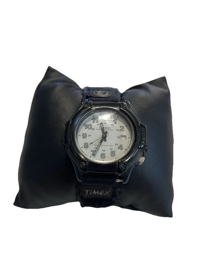 Timex Expedition Watch  with Black and White Canvas Strap   - Image 2 of 4