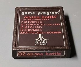 Atari 2600 - Original 1977 - The First Atari 2600 Launch Games - 9 Games Total!