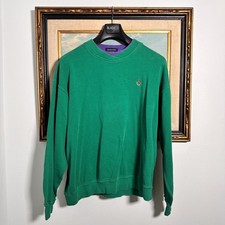 Vintage 90s Preppy Green Gant Rugger Pullover Crewneck Size XL
