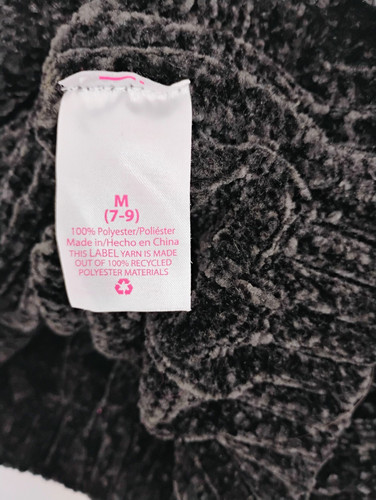 Suéter suéter recortado negro súper suave No Boundaries talla M (7-9) para mujer - Imagen 7 de 8