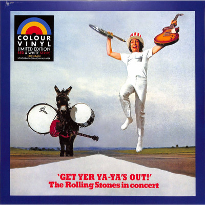 Rolling Stones / GET YER YA-YAS OUT! (LP, RED & WHITE) / UMR / 7122081 / colour