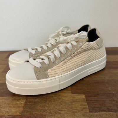 P448 Womens Thea Pachi Platform Sneaker EU 40 NWT $ 298 Lace Up Low Top