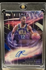 Antonio Reeves RC Auto 2025 Topps Midnight Rookie Autograph Pelicans