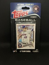 2014 Topps Baseball Houston ASTROS Team Set Blister Pack 17 cards