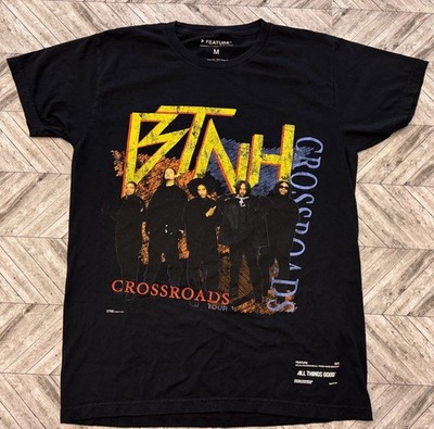 Bone Thugs-N-Harmony T-Shirt Mens Medium Black Crossroads Tour Hip Hop Rap Music