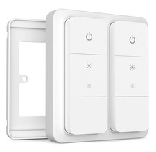 IYOKI® Pro Switch Cover For Philips Hue Dimmer V2, 2-Gang