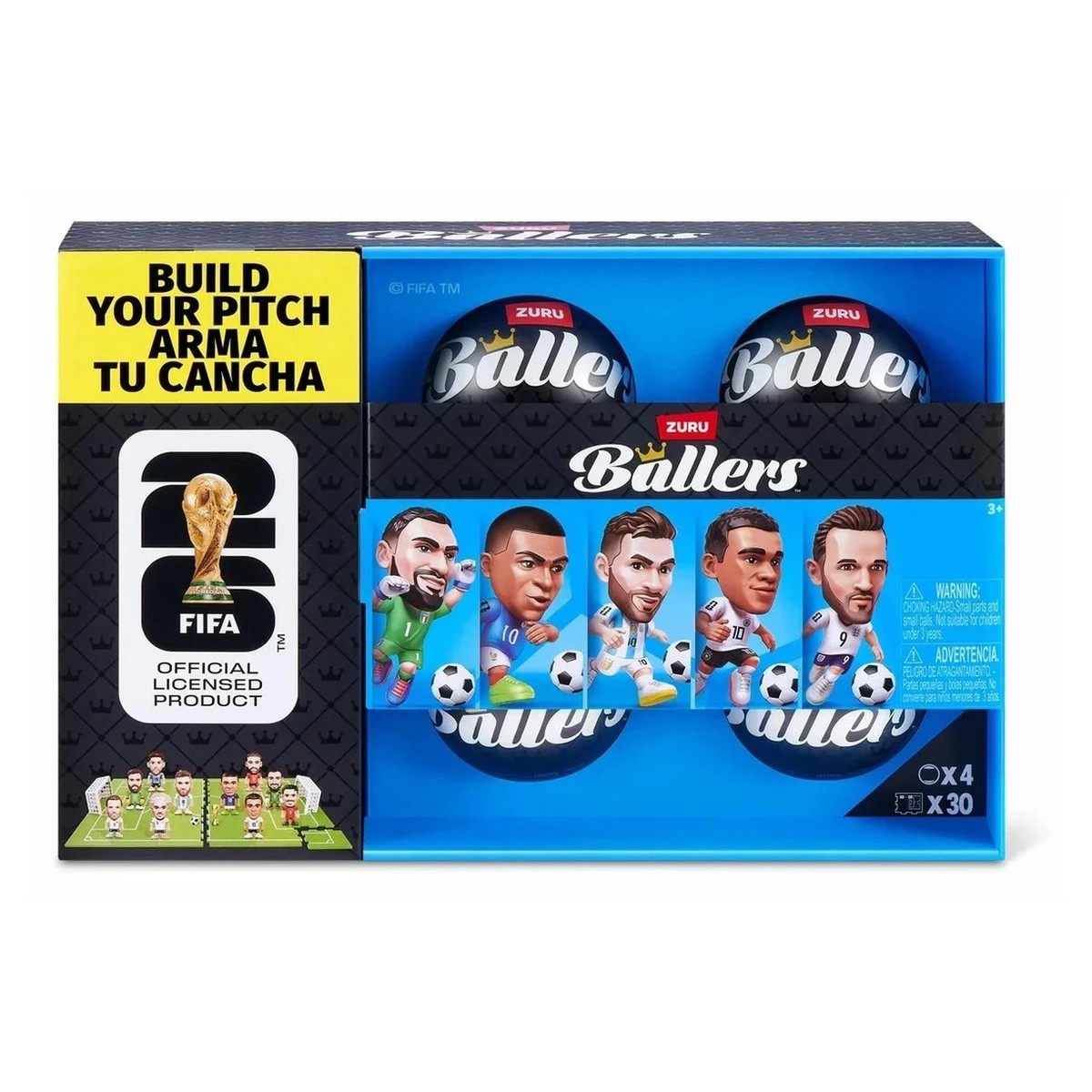 ZURU FIFA World Cup 2026 Ballers Series 1 Mystery 4-Pack - Rare