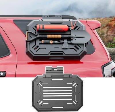 For 2025 Toyota 4Runner Rear Window Storage Molle Panel Storage Panel System