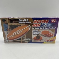 NEW MOVING MEN AS SEEN ON TV ~ FURNITURE SLIDERS  4 GIANT 7" 4 MINI 3 1/2" SET 8