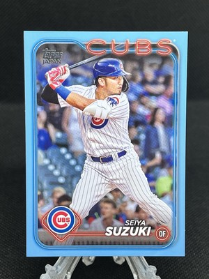 2024 Topps Japan Edition Seiya Suzuki #177 Blue Parallel /150 Cubs