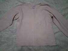 VTG Bobby Brooks Women's Size L Pink Long Sleeve Thermal Shirt Runs M