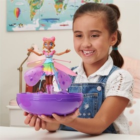 Hatchimals Pixies, Crystal Flyers Rainbow Glitter Idol Flying Doll with Lights