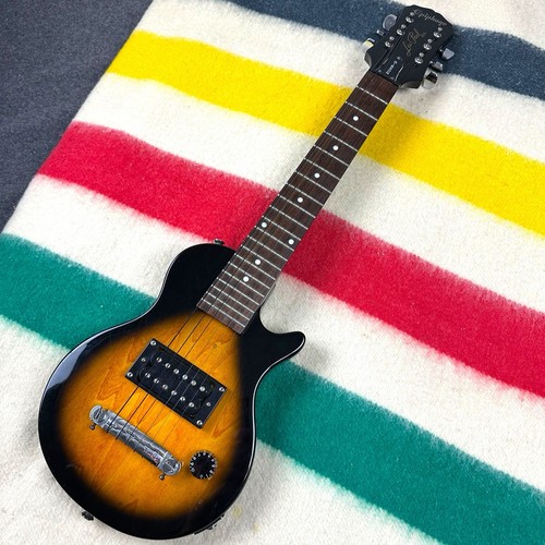 VTG Epiphone By Gibson Pee Wee Les Paul Electric Guitar Roadie Travel ...
