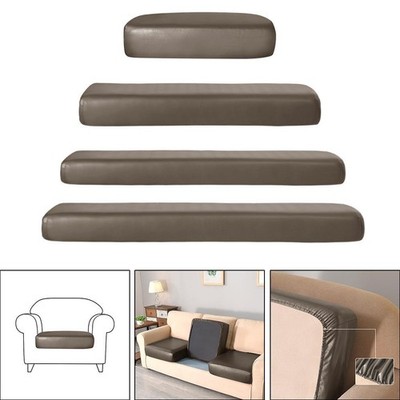 Stretch Weichen Sofa Sitzkissen Abdeckung PU Leder Home Office Decor