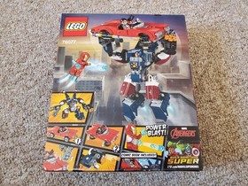 LEGO 76077 Marvel Super Heroes:  Iron Man: Detroit Steel Strikes Retired NISB