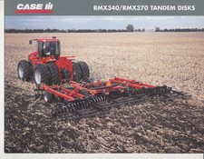 CASE IH RMX340/ 370 TANDEM DISKS 2002  BROCHURE
