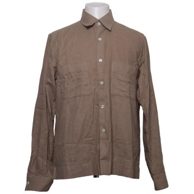 Xacus, Hemd, Größe: 41, Legacy Collection, Beige, Baumwolle, Einfarbig #Eid