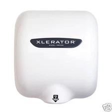 XLERATOR XL-BW (110V/120V) Hand Dryer by Excel; White BMC; FREE FedEx Ground