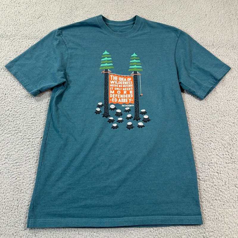 patagonia treesitters responsibili-tee regular fit shirt