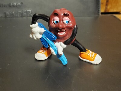 California Rasin PVC Figure Rocker Guitar 1988 Applause VTG nostalgia