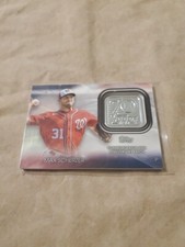 2021 Update Topps 70th Anniversary Manufactured Logo Max Scherzer #T70P-MS Patch