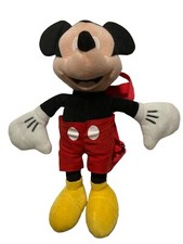 Disney Mickey Mouse Key Plush Purse Backpack Clip 14  