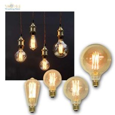 Lampadine E27 filamento led nostalgia lampadina retrò vintage spirale lampadina lampada