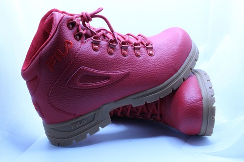 red fila boots