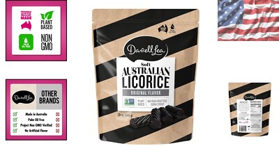 Soft Australian Licorice - Original Black Flavor, 20oz Non-GMO