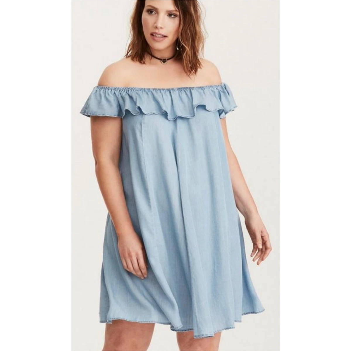 Torrid 2025 denim dress